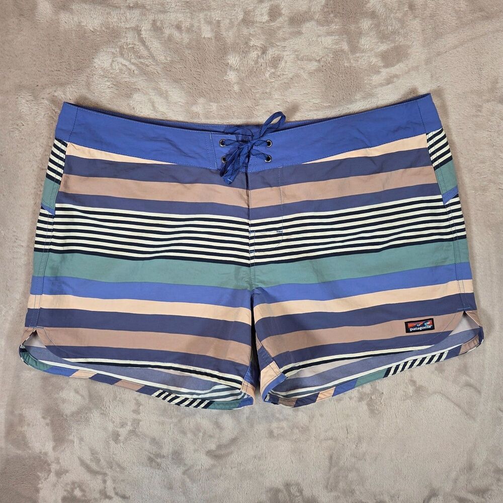 Patagonia Wavefarer Board Shorts Women’s 16 5” Recycled Nylon Surf Gorpcore